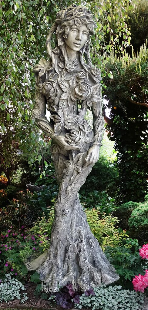 Florale Frauenskulptur Als Königin Der Natur - Ada 5 Florale Frauenskulptur Als Königin Der Natur - Ada – Bild 3