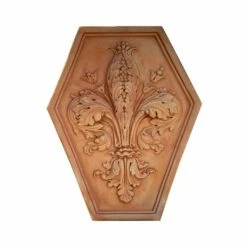 Florales Wandrelief Aus Terrakotta Für Draußen - Impianto