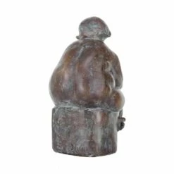 Frau Sitzt Auf Stein - Limitierte Bronzeskulptur - Susanna -Outlet GARTENTRAUM Store frau sitzt auf stein limitierte bronzeskulptur susanna3