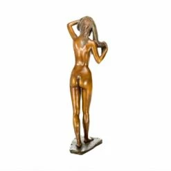 Frauenskulptur - Limitierte Aktfigur Aus Bronze - Die Nacht Zerinnt -Outlet GARTENTRAUM Store frauenskulptur limitierte aktfigur aus bronze die nacht zerinnt2