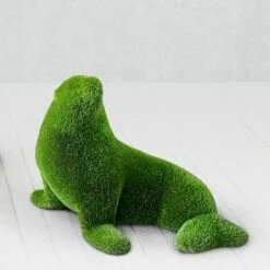Fröhlicher Seelöwe - Seehund Als Topiary Gartendeko - Maggie