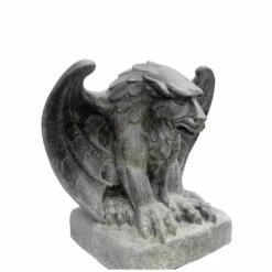 Gargoyle Skulptur Aus Steinguss Für Die Gartengestaltung - Agalma
