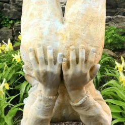 Garten Deko Skulptur Mit Elfe - Area -Outlet GARTENTRAUM Store garten deko skulptur mit elfe area3