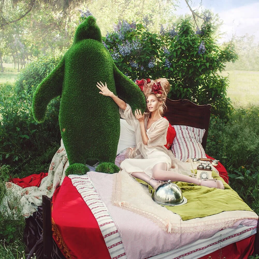 Garten Skulptur Pinguin - Topiary - GFK & Kunstrasen - Plum 10 Garten Skulptur Pinguin - Topiary - GFK & Kunstrasen - Plum – Bild 8