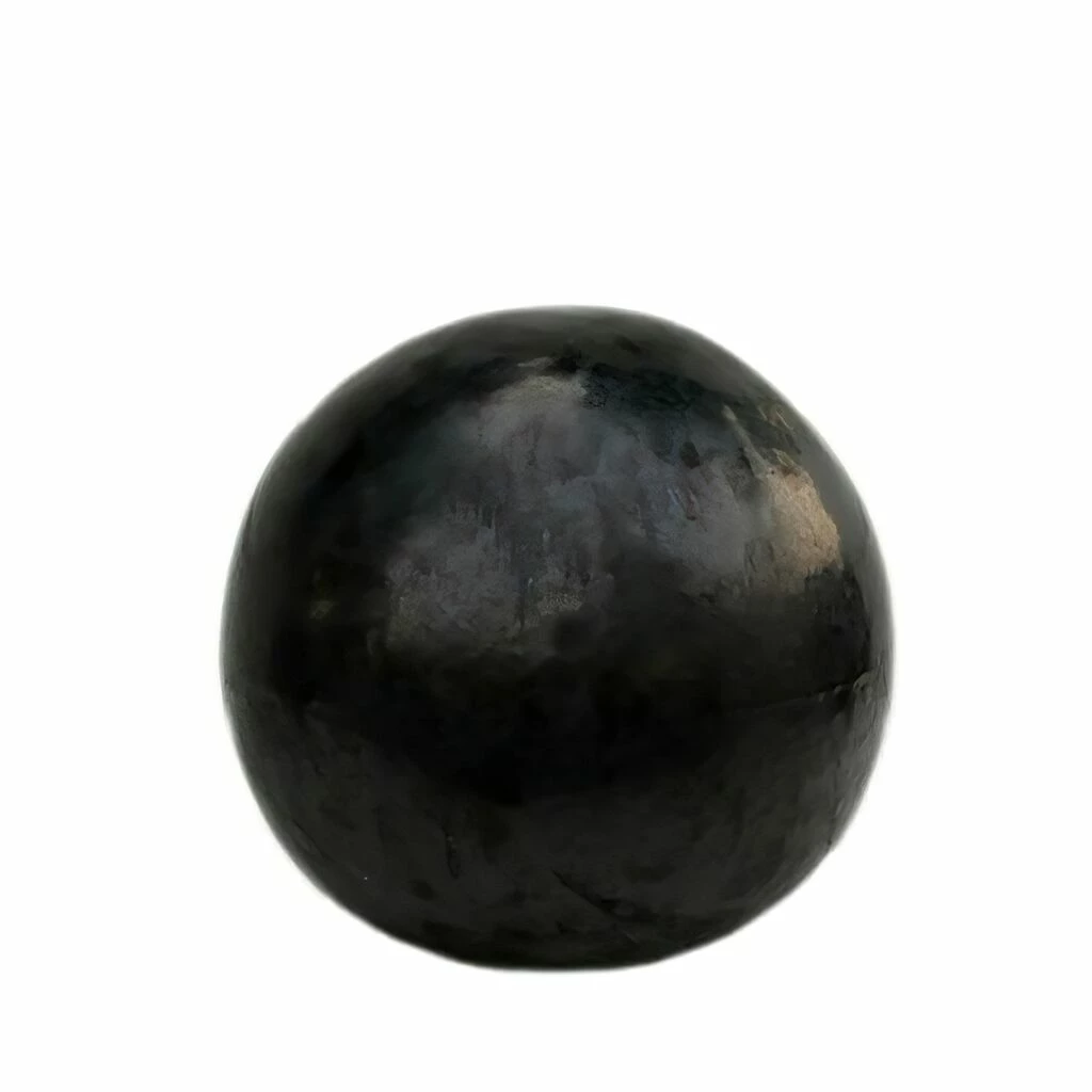 Gartendeko Kugel Aus Keramik - Anthrazit Matt - Mestonia 4 Gartendeko Kugel Aus Keramik - Anthrazit Matt - Mestonia – Bild 2