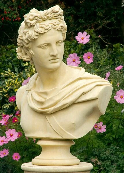 Griechische Büste - Apollo Epikurios 4 Griechische Büste - Apollo Epikurios – Bild 2