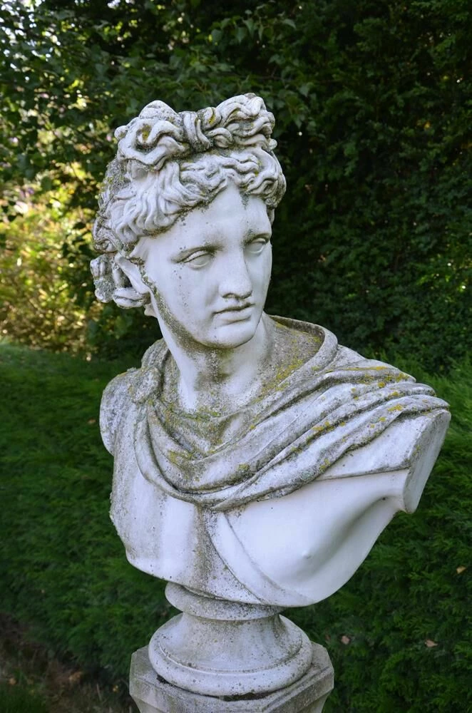 Griechische Büste - Apollo Epikurios 6 Griechische Büste - Apollo Epikurios – Bild 4