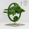 Große Gartenplastik Delfine - GFK & Kunstrasen - Hecken Skulptur - Flipper -Outlet GARTENTRAUM Store grosse gartenplastik delfine gfk kunstrasen hecken skulptur flipper