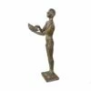 Große Sängerskulptur Limitiert Aus Bronze - Stehend - Der Sänger