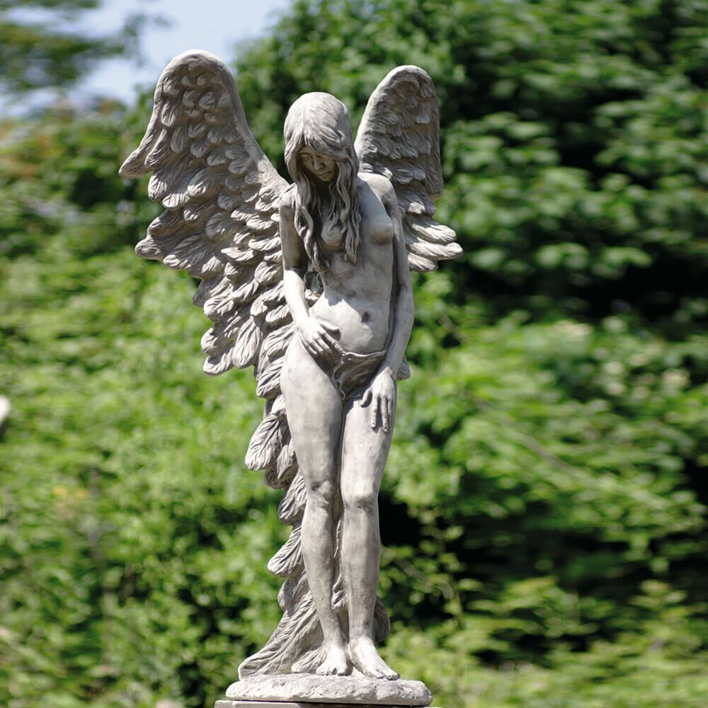 Große Steinguss Elfenskulptur - Eloise 3 Große Steinguss Elfenskulptur - Eloise