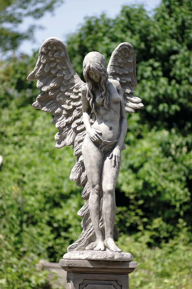 Große Steinguss Elfenskulptur - Eloise 4 Große Steinguss Elfenskulptur - Eloise – Bild 2