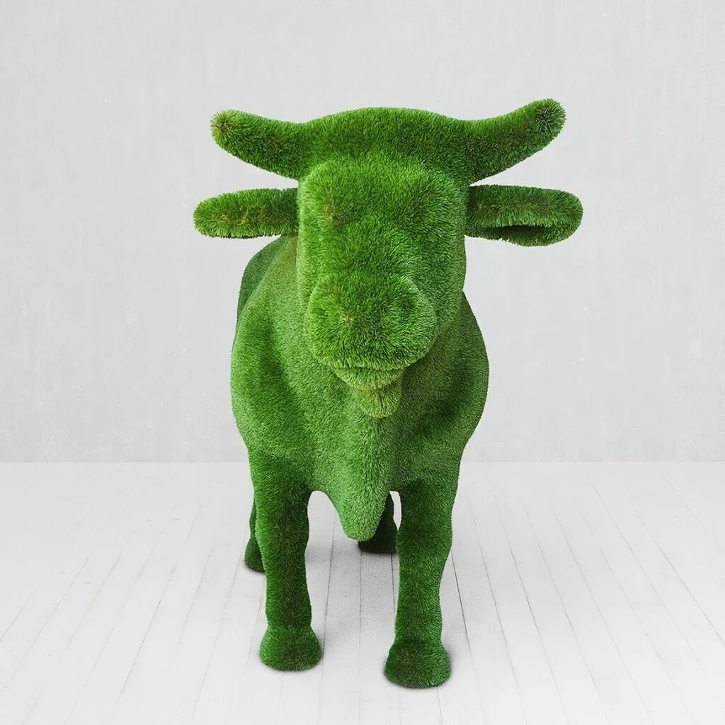 Großer Bulle Stehend - Gartenfigur Topiary - Angus 4 Großer Bulle Stehend - Gartenfigur Topiary - Angus – Bild 2