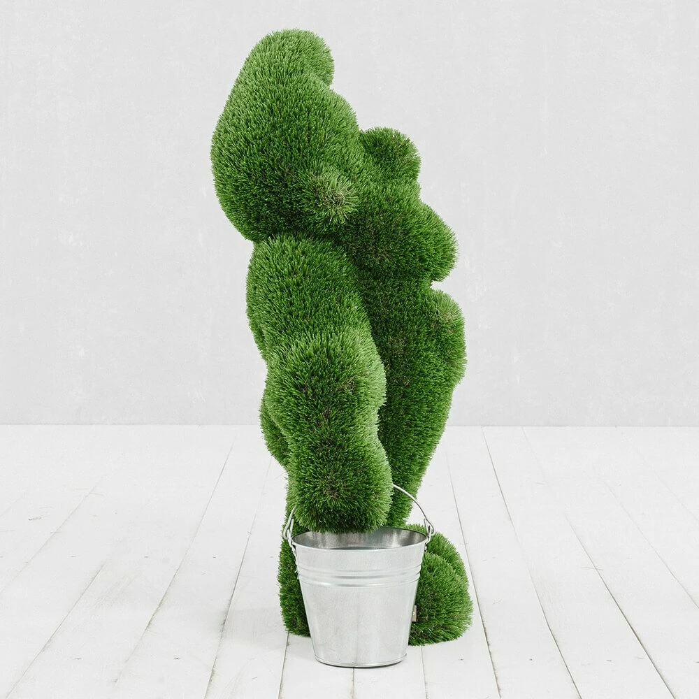 Großer Gartenzwerg Aus GFK & Kunstrasen - Topiary - Emerich 3 Großer Gartenzwerg Aus GFK & Kunstrasen - Topiary - Emerich – Bild 2