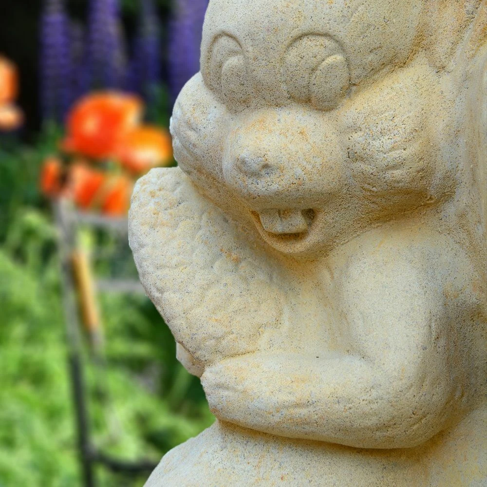 Großer Gartenzwerg Steinguss - Walter 5 Großer Gartenzwerg Steinguss - Walter – Bild 3