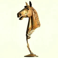 Großer Pferdekopf Aus Metall - Edelstahl Oder Rost - Fiesta -Outlet GARTENTRAUM Store grosser pferdekopf aus metall edelstahl oder rost fiesta2