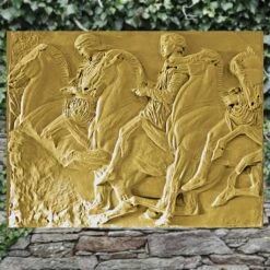 Großes Wand Relief Historisch Krieger - Guerrero