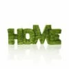Grüne Dekokerze - Home Schild- Groß & Vegan - Home Light