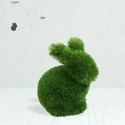 Hasenfigur Für Draußen - Formschnitt - GFK & Kunstrasen - Hewin