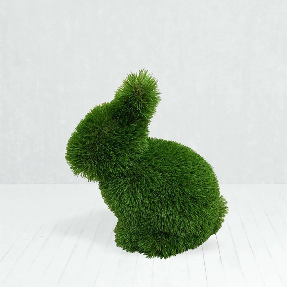 Hasenfigur Für Draußen - Formschnitt - GFK & Kunstrasen - Hewin 4 Hasenfigur Für Draußen - Formschnitt - GFK & Kunstrasen - Hewin – Bild 2