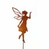 Herzliche Fee Als Gartenstecker Aus Rost Metall - Felicia