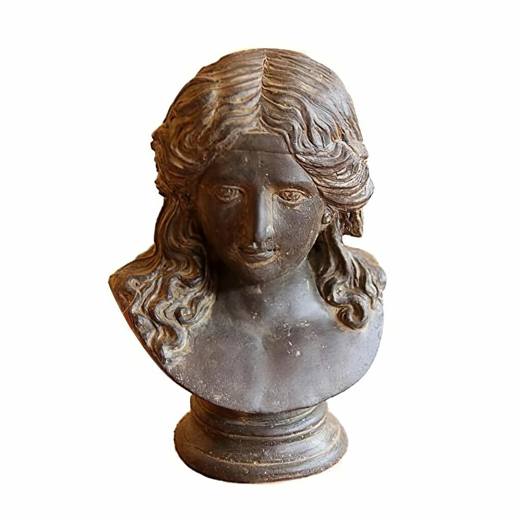 Hübsche Dekobüste Baxter Aus Steinguss 3 Hübsche Dekobüste Baxter Aus Steinguss