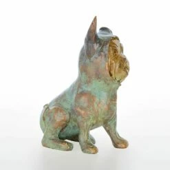 Hund Mit Grünem Pyjama Aus Bronzeguss - Bullterrier - Bébé Bull 6 Hund Mit Grünem Pyjama Aus Bronzeguss - Bullterrier - Bébé Bull -Outlet GARTENTRAUM Store hund mit gruenem pyjama aus bronzeguss bullterrier bebe bull2