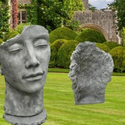 Klassische Gartenplastik - Büste Aus Stein - Mann - Sculptura Masculum -Outlet GARTENTRAUM Store klassische gartenplastik bueste aus stein mann sculptura masculum2