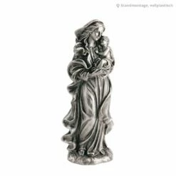 Klassische Statue Mutter Gottes Mit Jesus Aus Bronze - Maria Mutter Jesu