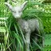 Klassisches Garten Reh Kitz Aus Steinguss - Arietes -Outlet GARTENTRAUM Store klassisches garten reh kitz aus steinguss arietes
