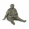 Kleine Deko Bronzefigur Sitzende Frau In Grau - Sitzende -Outlet GARTENTRAUM Store kleine deko bronzefigur sitzende frau in grau sitzende
