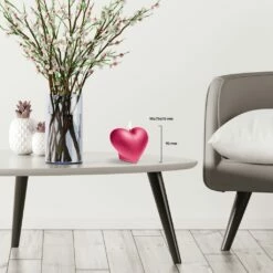 Kleine Herz Dekoskulptur Kerze Aus Wachs - Klassisch & Vegan - Smooth Hearth 11 Kleine Herz Dekoskulptur Kerze Aus Wachs - Klassisch & Vegan - Smooth Hearth -Outlet GARTENTRAUM Store kleine herz dekoskulptur kerze aus wachs klassisch vegan smooth hearth4
