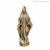 Kleine Madonnenstatue Aus Messing Für Den Garten - Maria Benedicta -Outlet GARTENTRAUM Store kleine madonnenstatue aus messing fuer den garten maria benedicta