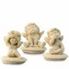 Kleine Schutzengel Figuren Aus Steinguss - Trio Angelo