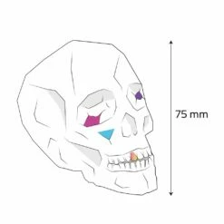 Kleine Totenschädel - 2er-Set Aus Gips Zum Bemalen - Sedano -Outlet GARTENTRAUM Store kleine totenschaedel 2er set aus gips zum bemalen sedano3