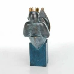 König Mit Krone Im Boot Liegend Auf Wellensockel - Mann Im Boot 7 König Mit Krone Im Boot Liegend Auf Wellensockel - Mann Im Boot -Outlet GARTENTRAUM Store koenig mit krone im boot liegend auf wellensockel mann im boot3