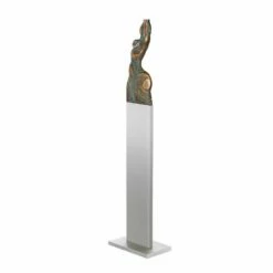 Künstlerfigur Mit Stele - Aktstatue Aus Bronze - Venusische Zeichen Unter Der Haut 10 Künstlerfigur Mit Stele - Aktstatue Aus Bronze - Venusische Zeichen Unter Der Haut -Outlet GARTENTRAUM Store kuenstlerfigur mit stele aktstatue aus bronze venusische zeichen unter der haut4