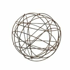 Kugel Als Gartendekoration Aus Rostigem Metall - Pila Conde