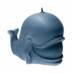 Lachender Wal Aus Wachs Als Vegane Kerzenfigur - Wicko