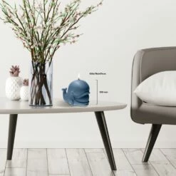 Lachender Wal Aus Wachs Als Vegane Kerzenfigur - Wicko -Outlet GARTENTRAUM Store lachender wal aus wachs als vegane kerzenfigur wicko4