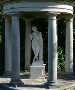 Lebensgroße Flötenspieler Skulptur -Outlet GARTENTRAUM Store lebensgrosse floetenspieler skulptur3