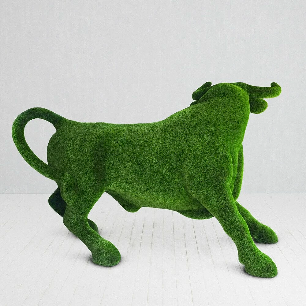 Lebensgroßer Stier - Gartenfigur Topiary - The Bull 4 Lebensgroßer Stier - Gartenfigur Topiary - The Bull – Bild 2