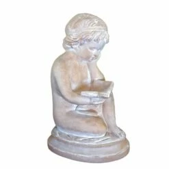 Lesendes Mädchen - Sitzende Kinder Steinguss Figur Mit Buch - Stefania 7 Lesendes Mädchen - Sitzende Kinder Steinguss Figur Mit Buch - Stefania -Outlet GARTENTRAUM Store lesendes maedchen sitzende kinder steinguss figur mit buch stefania2