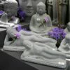 Liegende Buddha Steinfigur Aus Steinguss - Himbutari -Outlet GARTENTRAUM Store liegende buddha steinfigur aus steinguss himbutari