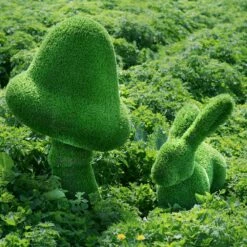 Liegender Hase Als Gartenfigur - Topiary - Kunststoff - Hilka -Outlet GARTENTRAUM Store liegender hase als gartenfigur topiary kunststoff hilka7