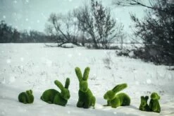 Liegender Hase Als Gartenfigur - Topiary - Kunststoff - Hilka -Outlet GARTENTRAUM Store liegender hase als gartenfigur topiary kunststoff hilka9