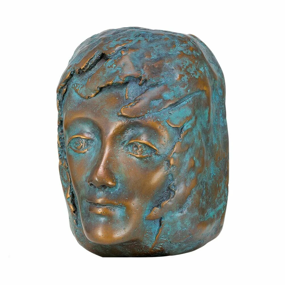 Limitertes Designer Wandrelief Aus Bronze - Türkis - Festfreude Blau 4 Limitertes Designer Wandrelief Aus Bronze - Türkis - Festfreude Blau – Bild 2