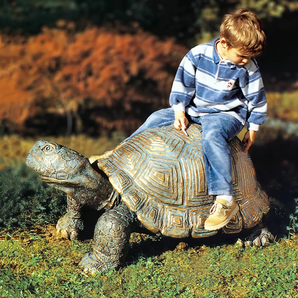 Limitierte Bronze Schildkröte Für Den Garten - Groß - Schildkröte 3 Limitierte Bronze Schildkröte Für Den Garten - Groß - Schildkröte