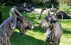 Limitierte Bronzeskulptur Ziegenbock - Lebensgroß - Ziegenbock -Outlet GARTENTRAUM Store limitierte bronzeskulptur ziegenbock lebensgross ziegenbock2