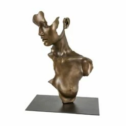 Limitierte Frauenbüste Aus Bronze - Modern - Fragmented Girl -Outlet GARTENTRAUM Store limitierte frauenbueste aus bronze modern fragmented girl3