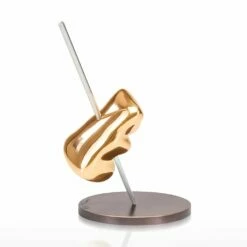 Limitierte Künstlerfigur Aus Bronze - Modernes Design - Goldbären Nibelungen -Outlet GARTENTRAUM Store limitierte kuenstlerfigur aus bronze modernes design goldbaeren nibelungen3